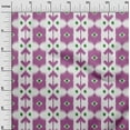 thumbnail image 3 of oneOone Polyester Spandex Pink Fabric Ikat Craft Projects Decor Fabric Printed By The Yard 56 Inch Wide, 3 of 4