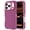 Red/Pink-Stripe, variant on Petocase for iPhone 18 Pro Case (2026) / iPhone 17 Pro Case (2025),Shockproof Rugged Protection [No Screen Protector] Heavy Duty Dust/Drop Proof 3-Layer Durable 6.3 inch Phone Cover Case,Black Orange