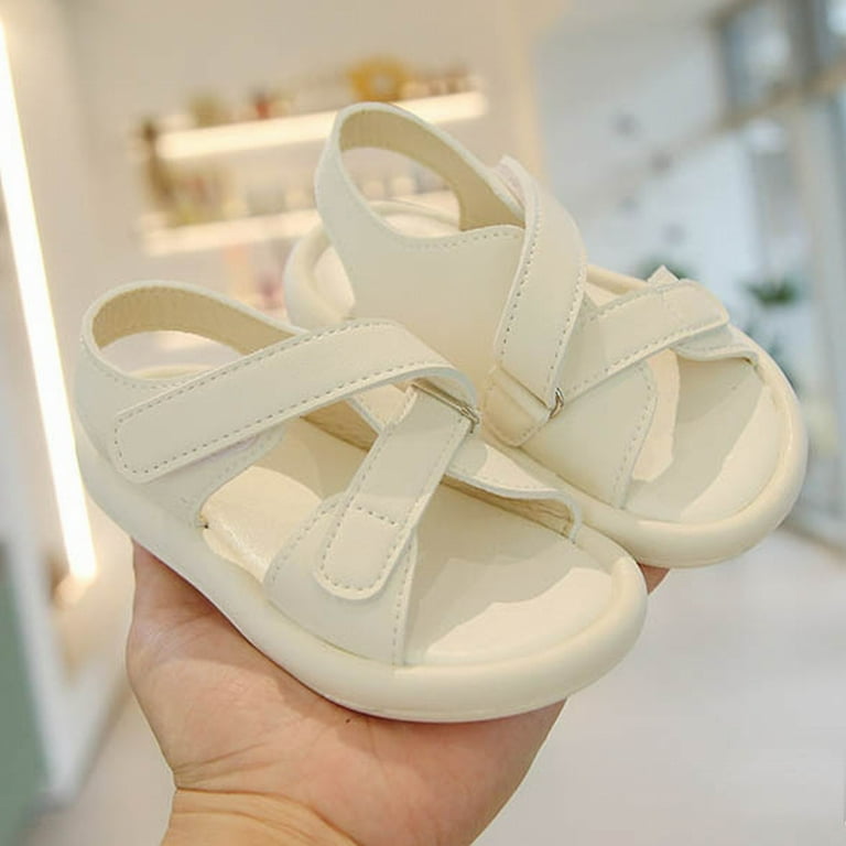 EHQJNJ Baby Boy Shoes Size 3C Boys Sandals Summer Little Girls Casual Beach Shoes Children S Fashion Open Toe Soft Sole Baby Shoe Trend Big Kids