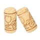 thumbnail image 1 of Tapones de corcho de roble para botellas de vino, 44x22mm, ideal para vinos caseros, paquete de 100 unidades, sellado suave y duradero., 1 of 6