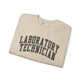 thumbnail image 3 of Laboratory Technician Lab Tech Sweatshirt Gifts Crew Neck Shirt Long Sleeve, 3 of 7