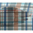 thumbnail image 3 of oneOone Viscose Chiffon Fabric Madras Check Printed Fabric 1 Yard 42 Inch Wide, 3 of 3