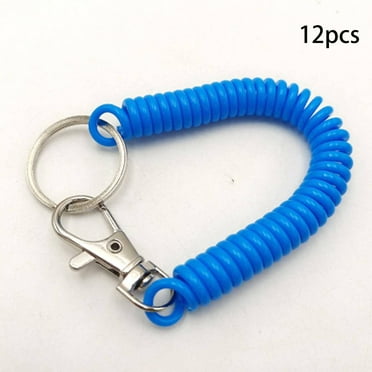 CCOCC Key Chain,Colorful Spring Design Keychain Wristlet,Convenient Key Ring for Easy Access and Organization