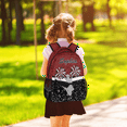 thumbnail image 6 of Jiaoprinted Personalized Cheer Backpack Custom Cheerleading Bags for Cheerleaders Customized Casual Shoulder Daypack for Cheer Team Red Glitter, 6 of 7