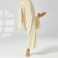 thumbnail image 5 of Loose Gauze Pants Classical Dance Wide Leg Pants Modern Dance Training Dress Adult Performance Dress Training Dance Pants, 5 of 7