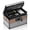 Black-12IN, variant on Glosen Safe Boxes Storage Box medicine lock boxes, lock medicine boxes, security lock boxes, lock boxes, emergency key safes, medication lock boxes