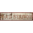thumbnail image 3 of Murdock, Ramona 14x7 Black Modern Framed Museum Art Print Titled - Gas Station Sign, 3 of 5