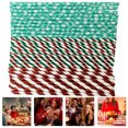 thumbnail image 1 of Minkissy 150 Pcs Fournitures de Fête Rayées Rouges en Feuille d'Or Chocolat Lait, 1 of 5