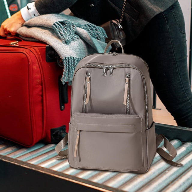 Bolso informal Shamjiam Mochila para hombres Caqui 30 cm x 12 cm x 40 cm