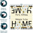thumbnail image 6 of Welcome to Our Home Summer Mailbox Covers Magnetic Standard Size 21" x 18" Summer Daisy Floral Magnetic Mailbox Covers Bumble Bee Decorative Mailbox Cover Post Letter Box Wrap Outdoor Decoration, 6 of 6