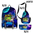 thumbnail image 1 of Three-piece New Product My Singing Monsters Surrounding Monster Concert Student Schoolbag Backpack Pencil Bag Satchel, 1 of 5