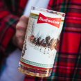 thumbnail image 4 of Budweiser Vintage Glass Stein 16 Ounces Perfect Holiday Gift - Clear, 4 of 5