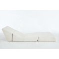 thumbnail image 4 of Modern Fabric Single Sofa Bed for Balcony, Bedroom & Living Room (85×80×75cm), 4 of 7