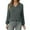 Green, variant on Trendy Tops for Women 2025 Women's Solid Sweatshirt Women's European And Autumn Casual Pullover V Neck Striped Loose Long Sleeved T Shirt Top Sweater