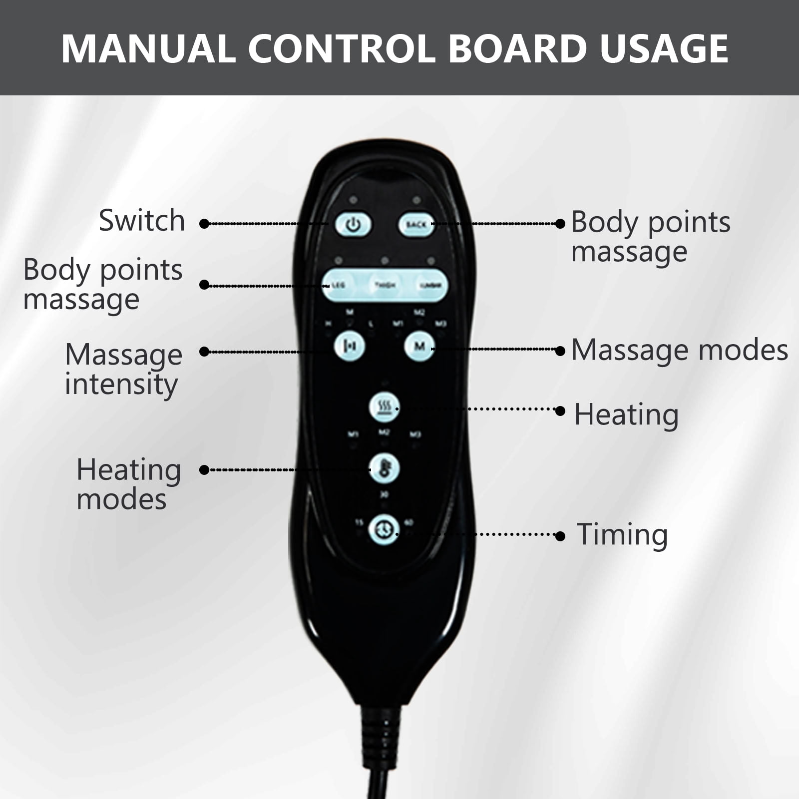 MAYEERTY Chenille Power Lift Recliner Chair for Elderly, Single Motor Electric Lift Chair with 8-Point Massage & Lumbar Heat, USB Charging Port, for Living Room Bedroom