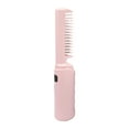 thumbnail image 2 of Runquan Brosse Lissante Sans Fil Anti-Brûlure Fer à Lisser Portable Rose, 2 of 8