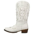 thumbnail image 2 of Roper Womens Riley Pearl Embroidered Snip Toe Cowboy  Mid Calf Boots, 2 of 2