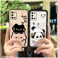 thumbnail image 4 of LYM-Phone Case For Samsung Galaxy A03S/SM-A037G, Graffiti Cute TPU Anti-dust Fashion Design Soft case Full wrap Anti-knock Shockproof Protective Back Cover Waterproof Phone Pouch Durable, 4 of 9