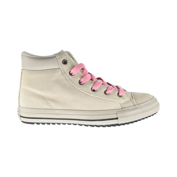 Converse Chuck Taylor All Star PC Boot Hi Kids' Shoes Natural Ivory-Pink 665164c