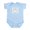 Sky Blue, variant on CafePress - Started With A Dish (IVF) Infant Creeper - Baby Light Bodysuit, Size Newborn - 24 Months