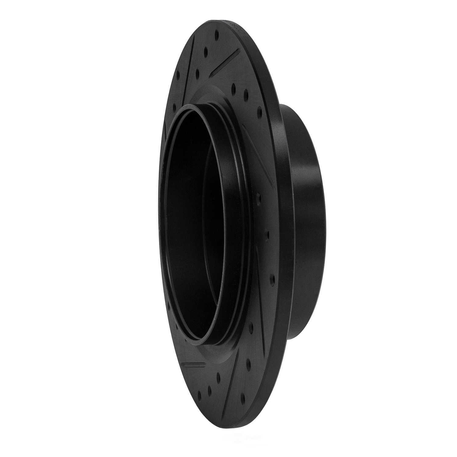 Dynamic Friction Company 633-65012R DFC Brake Rotor - Drilled And Slotted - Black