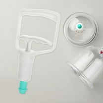 XIRQI Large Vacuum Cupping Set Universal Hand Care Cupping Tools Vacuum Machine Cups Easy to Store and Carry for Relaxation and Muscle Massage