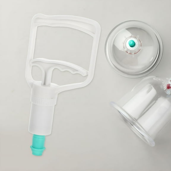 XIRQI Large Vacuum Cupping Set Universal Hand Care Cupping Tools Vacuum Machine Cups Easy to Store and Carry for Relaxation and Muscle Massage