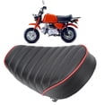 thumbnail image 1 of Asientos Retro Con Cojín De Sillín, Asiento De Cuero PU Transpirable Para Motocicleta, 1 of 7