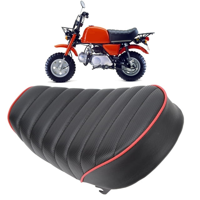 Asientos Retro Con Cojín De Sillín, Asiento De Cuero PU Transpirable Para Motocicleta