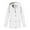 White, variant on Women's Plus Velvet Outdoor Solid Color Waterproof Ski Jacket Warm Winter Snow Coat Mountaineering Hooded Coat