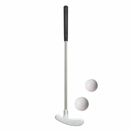 LAMIRO Mini Golf Putter Non-slip Golf Putter Premium Mini Golf Putter Set Complete with 2 Balls Tpr Grip Stainless Steel Club