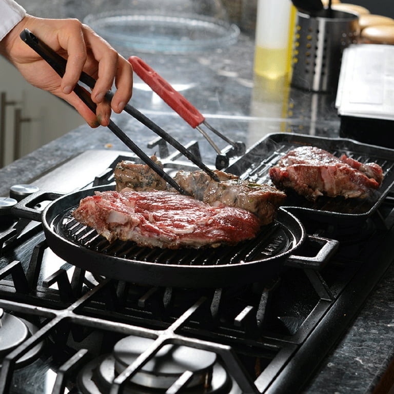 HexClad Barbeque Grill Pan, Hybrid Nonstick Surface, Perforations for Smoking, Dishwasher and Metal Utensil-Friendly