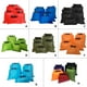 thumbnail image 4 of Naiovety Paquete de 5 bolsas secas impermeables para kayak, Rafting, piragüismo, paquete plegable, portátil, senderismo, natación, bolsa de viaje Deportes acuáticos ejercito verde Naiovety OD020069-05B, 4 of 6