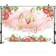 thumbnail image 3 of Strawberry Baby Shower Backdrop Oh Baby Girl's Baby Shower Photo Backdrops Berry Sweet Fruits Party Decorations Photography Background (7x5ft), 3 of 4