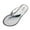 Silver, variant on 2023 Sandwiched Herringbone Women's Slippers With Diamond Rhinestone Beach Shoes Flat Bottom Comfortable Flip Flops Sandals Silver