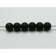 thumbnail image 6 of U8MO 1000 Matte Neon Black Color Acrylic Round Beads 8mm(0.32") Rubber Tone, 6 of 6