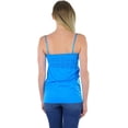 thumbnail image 2 of ToBeInStyle Women's Removable Straps Tube Bandeau Tops - Turquoise, 2 of 7