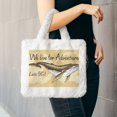 thumbnail image 6 of Yiaed We Live for Adventure Print Fluffy Shoulder Bag Plush Bags Women Ladies Tote Bag Fluffy White Furry Purse Handbag for Autumn and Winter, 6 of 7