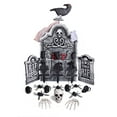 thumbnail image 2 of Nifti Nest 26 Pcs Halloween Decorations Graveyard Tombstones, Halloween Yard Decorations, Home Outdoor Party Favors, 2 of 7