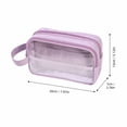 thumbnail image 3 of Clearance Back to School Pencil Case - Simple Pencil Pouch, Versatile Pencil Box for School Supplies, Ideal for Colored Pencils, Rulers, Erasers, Back to School Supplies,Blue, 3 of 5