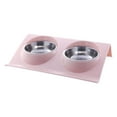 thumbnail image 2 of Tazones de alimentos para perros y gatos Perfecl Acero inoxidable inclinados S 29x18.5x6.2cm L 37.5x25x7.5cm, 2 of 8