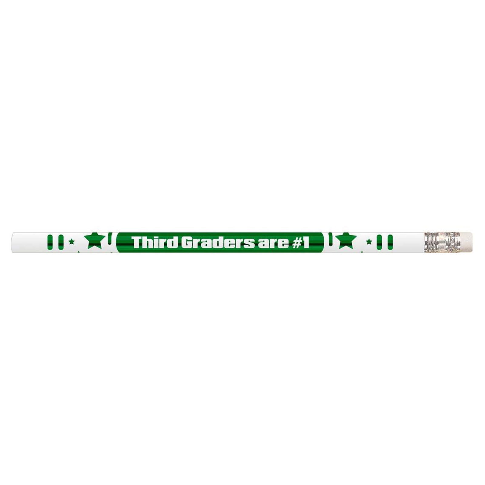 Musgrave Pencil Company 3rd Graders Are #1 Motivational Pencils, Pack of 144