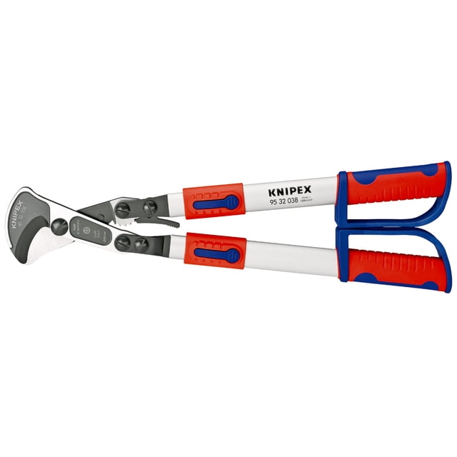 KNIPEX 95 32 038 Cortacables (tipo matraca) Con brazos telescópicos Con fundas en dos componentes 570 mm