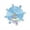 blue, variant on Bird Cage Toys, Spinning Toys Parakeet Rotating Toys Parrot Rattle Toys Cute Bird Cage Accessories for Small to Medium Birds
