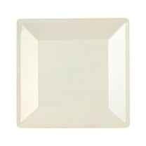 Excellante Passion Pearl Melamine Dinnerware Collection 13.75 X 13.75 Inch Square Plate, 2.25 Inch Deep, Comes in Each