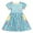 Blue, variant on IBTOM CASTLE Kids Girls Back to School Dress Kindergarten Short Sleeve Pencil Stationery Schoolbag Casual Dresses with Pockets 4-5 Years Pink