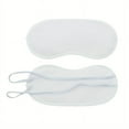thumbnail image 2 of DABEI 1pc Double-sided Soft Smooth Eye Mask, Blackout Comfortable Blindfold, Suitable For Aviation Travel Rest, Nap, Yoga Meditation, 2 of 15