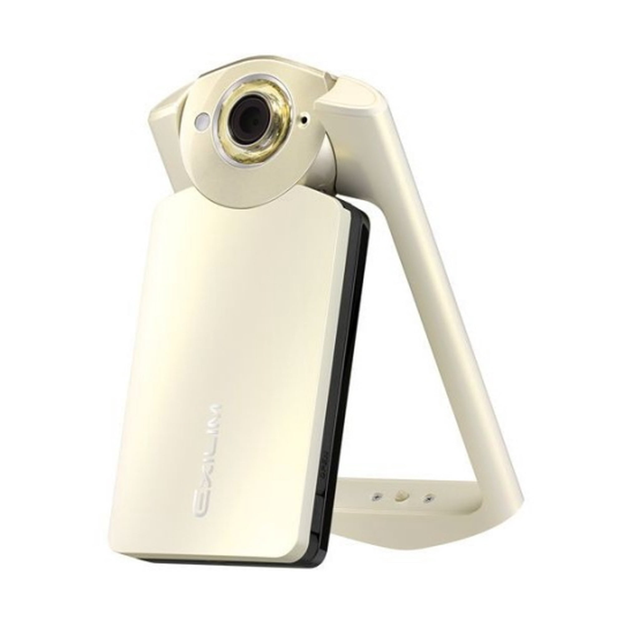 Casio Exilim High Speed EX-TR60 Self-portrait /Selfie Digital Camera (Silky White) - International Version (No Warranty)