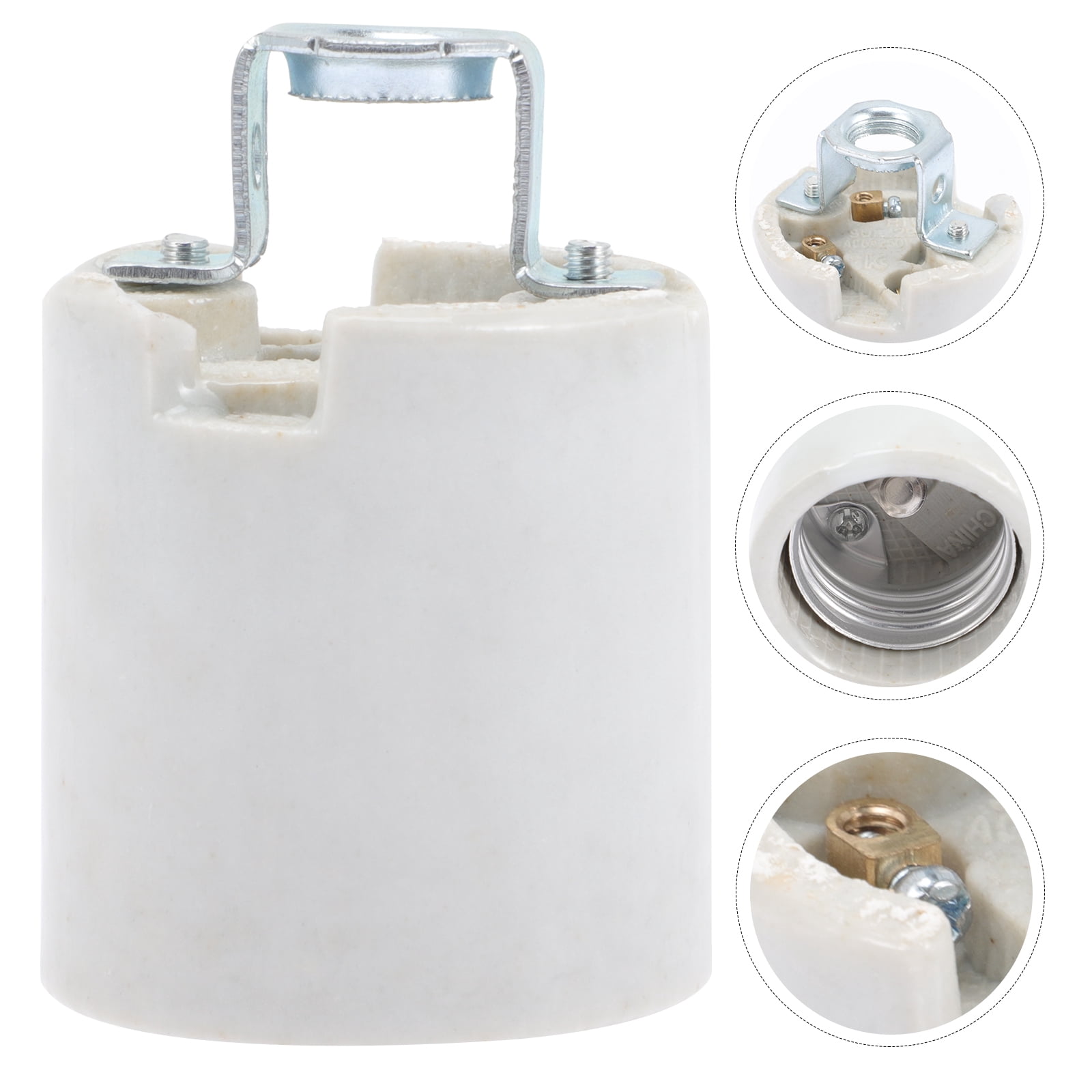 unbranded 12 pcs E26 Screw Light Socket Wall Light Base Holder