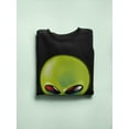 thumbnail image 3 of Alien Sweatshirt Men -Image by Shutterstock, Male Large, 3 of 4